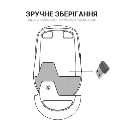 Мышь беспроводная OfficePro M230B Black