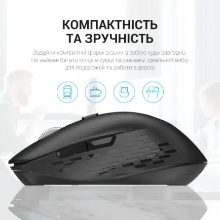 Мышь беспроводная OfficePro M230B Black