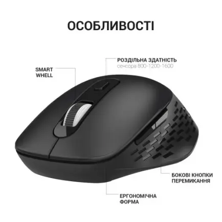 Мышь беспроводная OfficePro M230B Black