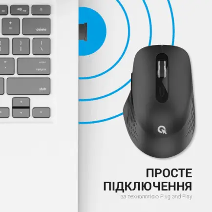 Мышь беспроводная OfficePro M230B Black