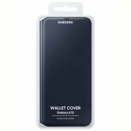 Чохол-книжка Samsung Wallet Cover для Samsung Galaxy A70 SM-A705/Galaxy A70s SM-A707 Black (EF-WA705PBEGRU)