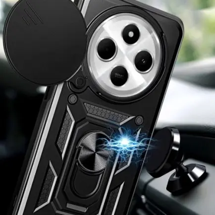 Чeхол-накладка BeCover Military для Xiaomi Redmi 14C 4G/Poco C75 Black (712489)