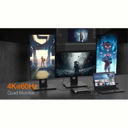 Док-станция J5create USB-C 15-в-1 (JTD568-EN)