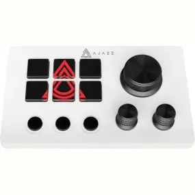 Контроллер для стриминга Ajazz AKP03E USB White