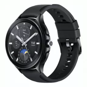 Смарт-годинник Xiaomi Watch 2 Pro Black Case with Black Fluororubber Strap (BHR7211GL)