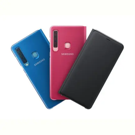 Чехол-книжка Samsung Wallet Cover для Samsung Galaxy A9 2018 SM-A920 Black (EF-WA920PBEGRU)