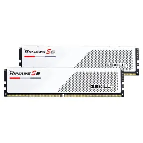 Модуль пам`ятi DDR5 2x16GB/6400 G.Skill Ripjaws S5 White (F5-6400J3648F16GX2-RS5W)