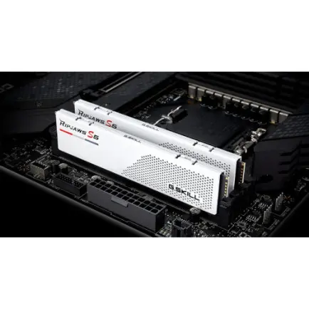 Модуль пам`ятi DDR5 2x16GB/6400 G.Skill Ripjaws S5 White (F5-6400J3648F16GX2-RS5W)