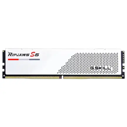 Модуль пам`ятi DDR5 2x16GB/6400 G.Skill Ripjaws S5 White (F5-6400J3648F16GX2-RS5W)