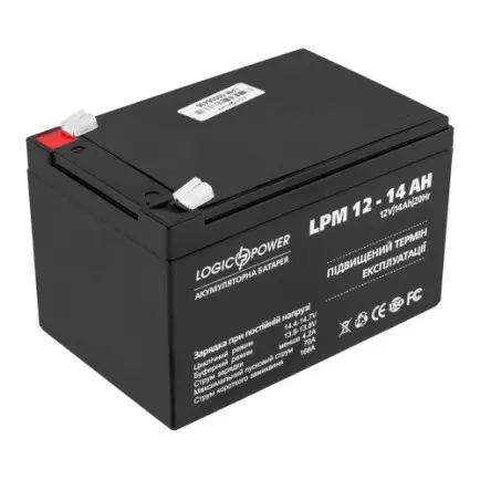 Аккумуляторная батарея LogicPower LPM 12V 14AH (LPM 12 - 14 AH)