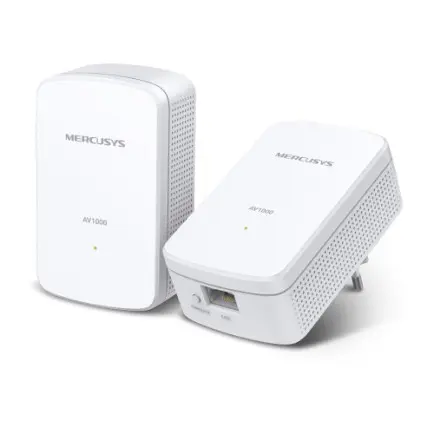 Комплект адаптерів Powerline Mercusys MP500 Kit (AV1000, 1xGE, 2 шт)