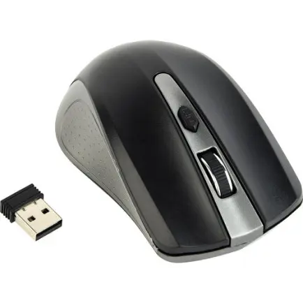Мышь беспроводная Gembird MUSW-4B-04-GB Grey/Black