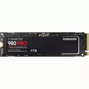 Накопичувач SSD  1ТB Samsung 980 PRO M.2 2280 PCIe 4.0 x4 NVMe V-NAND MLC (MZ-V8P1T0BW)