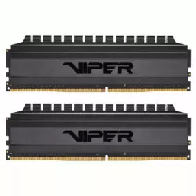 Модуль пам`яті DDR4 2x8GB/3000 Patriot Viper 4 Blackout (PVB416G300C6K)