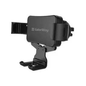 Держатель автомобильный СolorWay Metallic Gravity Holder-2 Black (CW-CHG02-BK)