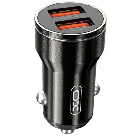Автомобільний зарядний пристрій XO CC48 (2хUSB, 2.4A)
