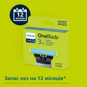 Сменное лезвие Philips OneBlade First Shave QP235/50