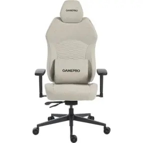 Кресло для геймеров GamePro GC760LG Fabric Light Gray