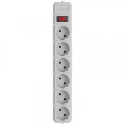 Фильтр питания Gembird Power Cube 6 розеток 1,8м (SPG6-G-6G)