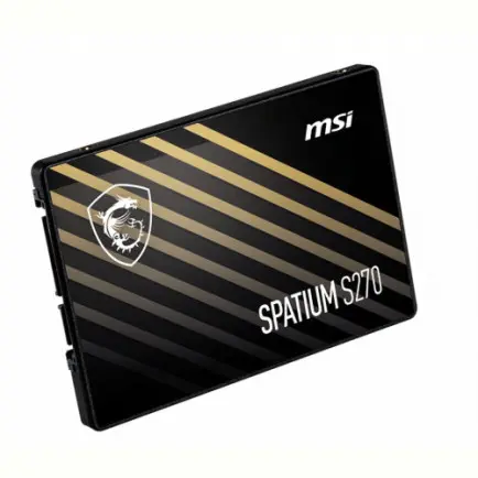Накопичувач SSD  960GB MSI Spatium S270 2.5" SATAIII 3D TLC (S78-440P130-P83)