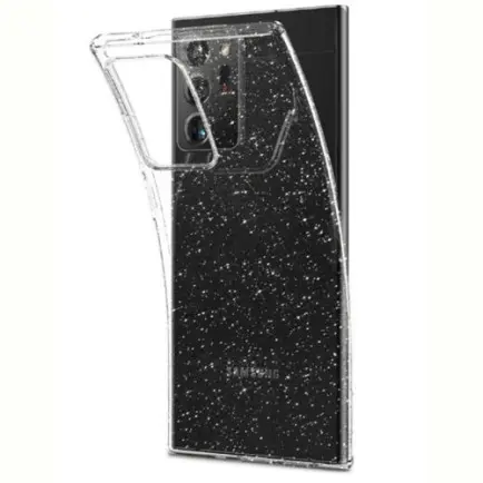 Чехол-накладка Spigen Liquid Crystal Glitter для Samsung Galaxy Note20 Ultra SM-N985 Crystal Quartz (ACS01390)