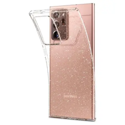 Чехол-накладка Spigen Liquid Crystal Glitter для Samsung Galaxy Note20 Ultra SM-N985 Crystal Quartz (ACS01390)