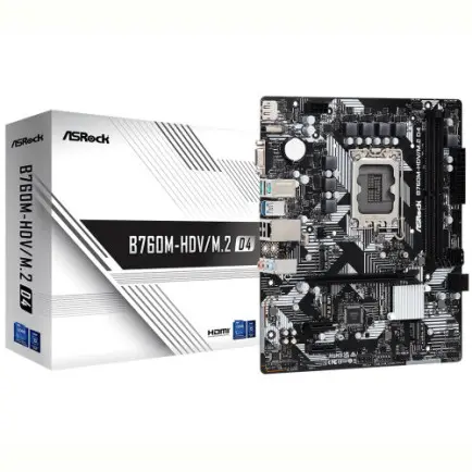 Материнская плата ASRock B760M-HDV/M.2 D4 Socket 1700