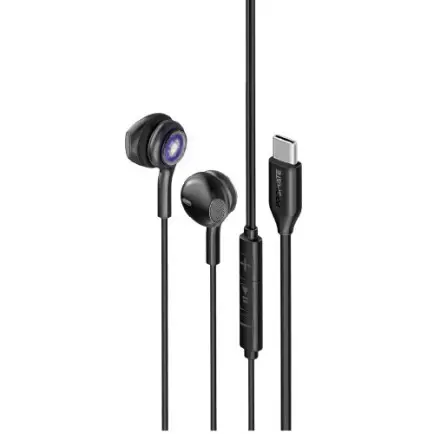 Гарнитура Promate LumiBuds-C Black