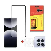 Комплект защитных стекол Dengos для Xiaomi Redmi Note 14 Pro 5G Black Full Glue ..
