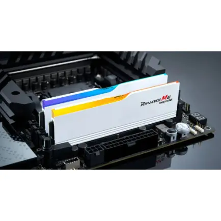 Модуль пам`ятi DDR5 2x32GB/6000 G.Skill Ripjaws M5 Neo RGB White (F5-6000J3636F32GX2-RM5NRW)