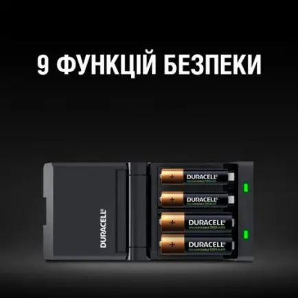 Заряднoe устройство Duracell CEF27 + AA NI-MH 1300 mAh 2шт + AAA NI-MH 750 mAh 2шт