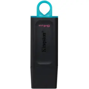 Флеш-накопитель USB3.2 64GB Kingston DataTraveler Exodia Black/Teal (DTX/64GB)