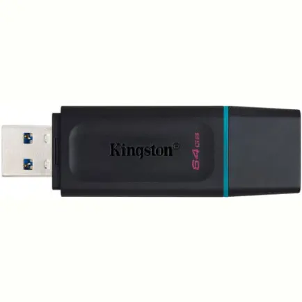 Флеш-накопитель USB3.2 64GB Kingston DataTraveler Exodia Black/Teal (DTX/64GB)