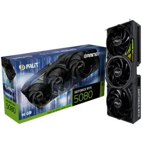 Видеокарта GF RTX 5080 16GB GDDR7 GamingPro Palit (NE75080019T2-GB2031A)