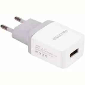Сетевое зарядное устройство Maxxter (1USBx2.1A)