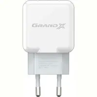 Мережевий зарядний пристрій Grand-X (1xUSB 2.1A)
