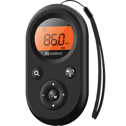 Радіоприймач Sandberg FM/AM кишеньковий (Rechargeable)