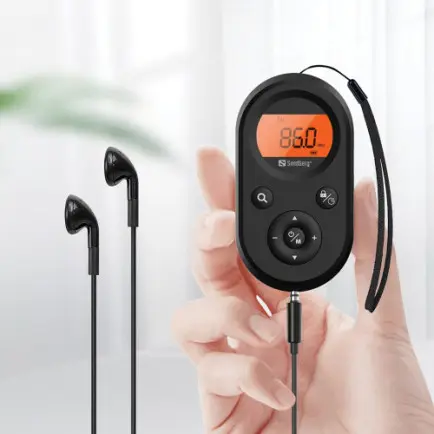 Радіоприймач Sandberg FM/AM кишеньковий (Rechargeable)