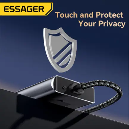 USB-хаб Essager 8 in 1 USB-C Hub with 10Gbps M.2 NVMe SSD Enclosure (EHB08-QK0G-Z)