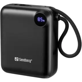 Універсальна мобільна батарея Sandberg 10000mAh 20W Black (421-26)