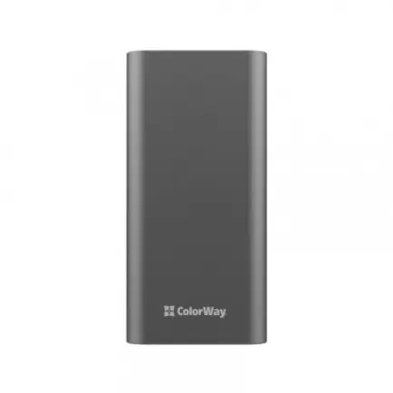 Універсальна мобільна батарея ColorWay 20000mAh Gray (CW-PB200LPH3GR-PDD)