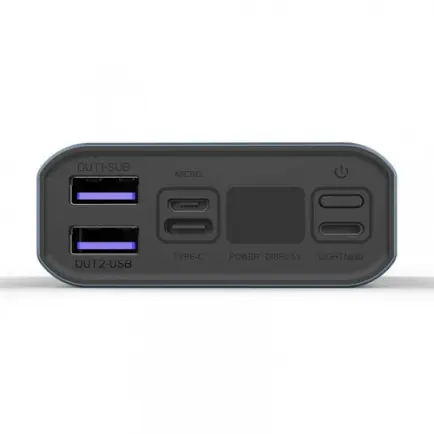 Універсальна мобільна батарея ColorWay 20000mAh Gray (CW-PB200LPH3GR-PDD)