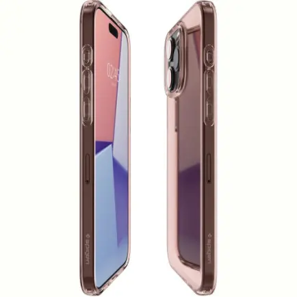 Чохол-накладка Spigen Crystal Flex для Apple iPhone 15 Pro Max Rose Crystal (ACS06445)