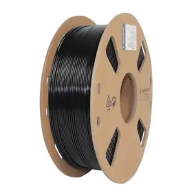 Филамент пластик Gembird для 3D-принтера 3DP-PETG 1.75 мм 1 кг, чёрный (3DP-PETG1.75-01-BK)
