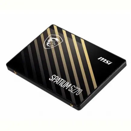 Накопитель SSD  240GB MSI Spatium S270 2.5" SATAIII 3D TLC (S78-440N070-P83)
