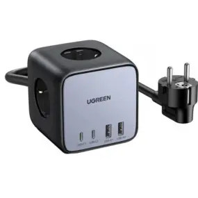 Зарядное устройство Ugreen DigiNest Cube CD268 65W (2хUSB-C+2xUSB-A)