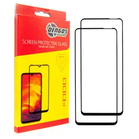 Защитное стекло Dengos для Motorola Moto G57/G57 Power Black Full Glue (DG-TG2P-104)