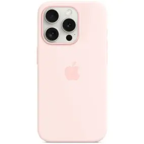 Чехол-накладка Apple Silicone Case with MagSafe для Apple iPhone 15 Pro Light Pink (MT1F3)