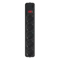 Фильтр питания Gembird Power Cube 5 розеток 1,8м (SPG5-G-6B)
