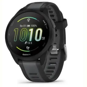 Смарт-годинник Garmin Forerunner 165 Black/Slate Gray (010-02863-AC)